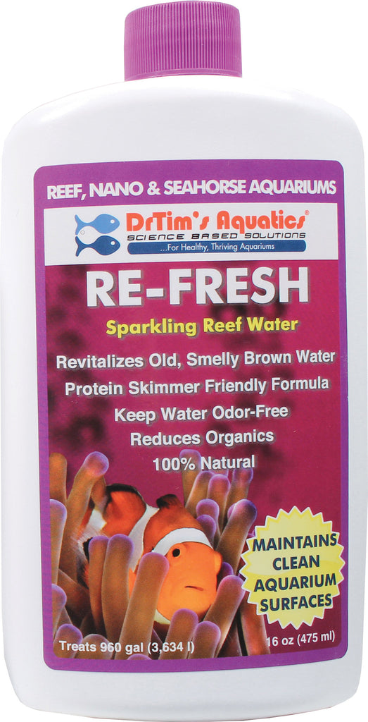 Dr. Tim's Aquatics Llc. - Re-fresh Multi-species Aquarium Solution