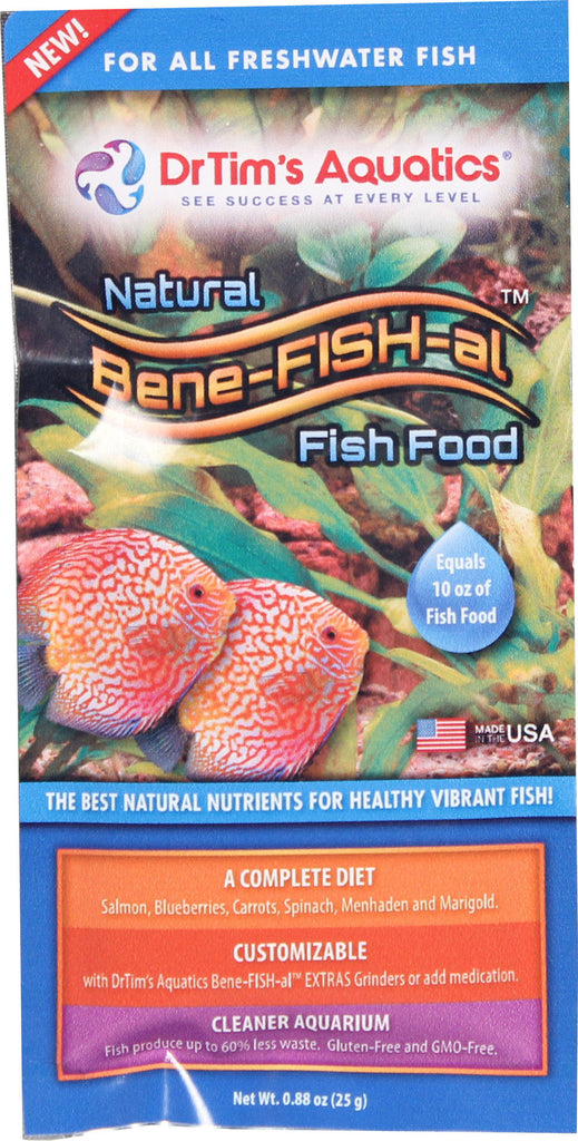 Dr. Tim's Aquatics Llc. - Bene-fish-al Fish Food Freshwater Single