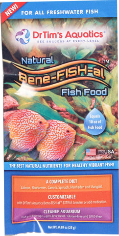 Dr. Tim's Aquatics Llc. - Bene-fish-al Fish Food Freshwater Single