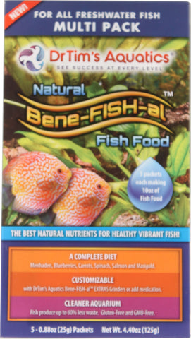 Dr. Tim's Aquatics Llc. - Bene-fish-al Fish Food Freshwater Multi-pack