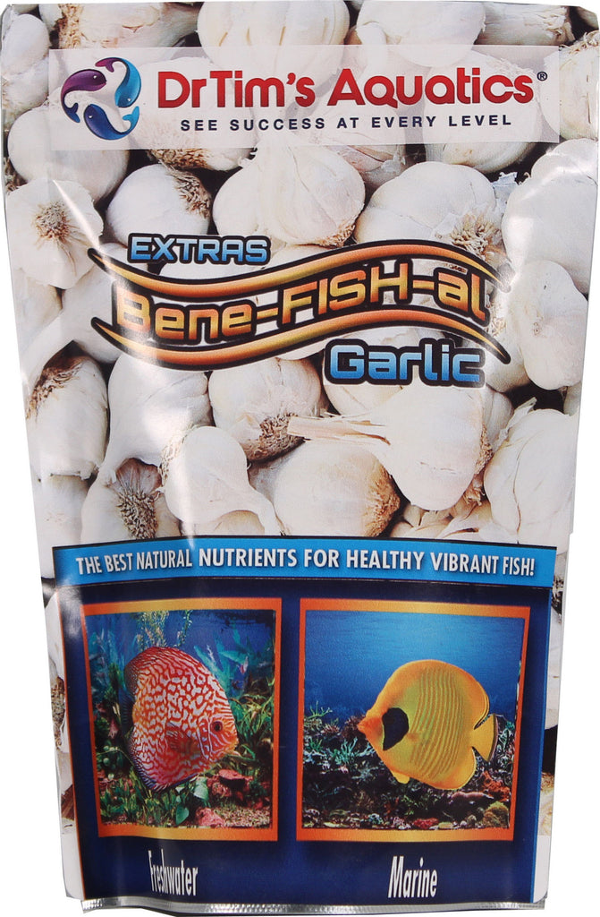 Dr. Tim's Aquatics Llc. - Bene-fish-al Fish Food Extras Garlic Refill