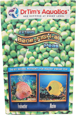 Dr. Tim's Aquatics Llc. - Bene-fish-al Fish Food Extras Peas Refill