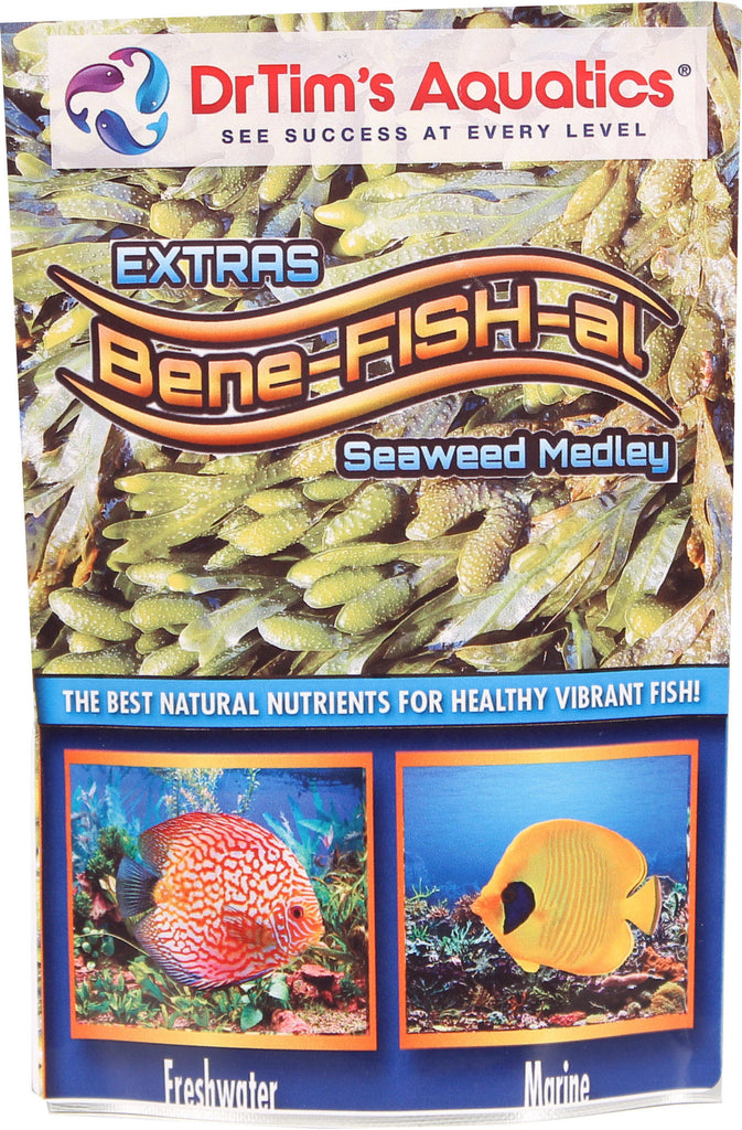 Dr. Tim's Aquatics Llc. - Bene-fish-al Fish Food Extras Seaweed Refill