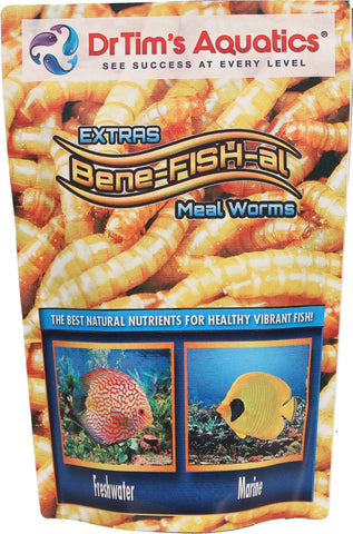 Dr. Tim's Aquatics Llc. - Bene-fish-al Fish Food Extras Mealworm Refill