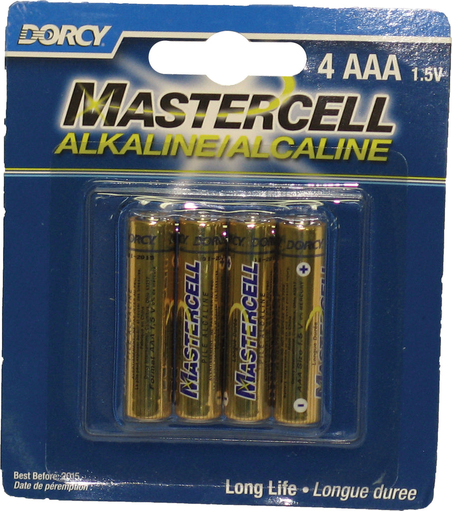 Dorcy International     P - Mastercell Alkaline Batteries