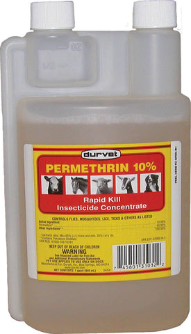 Durvet Fly             D - Permethrin 10% Ec