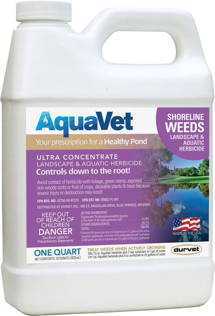 Durvet Aquavet        D - Aquavet Shoreline Weeds Aquatic Herbicide