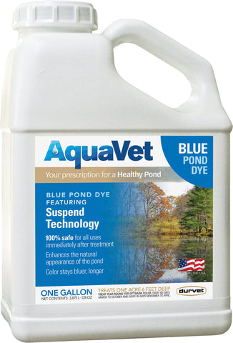 Durvet Aquavet        D - Aquavet Blue Pond Dye With Suspend Technology