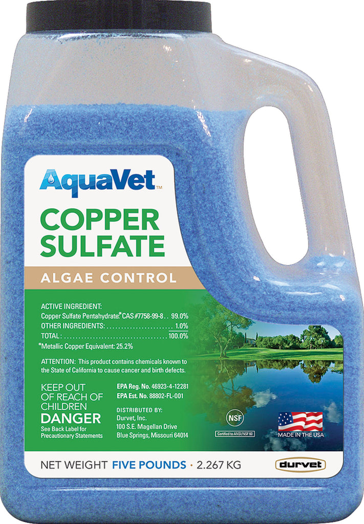 Durvet Aquavet        D - Aquavet Copper Sulfate Algae Control