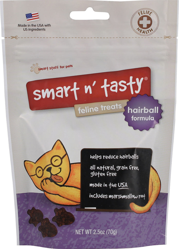 Emerald Pet Products Inc - Smart N Tasty Feline Treats Hairball Formula