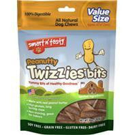 Emerald Pet Products Inc - Smart N Tasty Peanutty Twizzies Bits