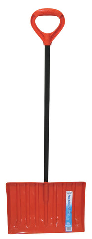 Emsco Group-Poly Snow Shovel With Steel Core Handle