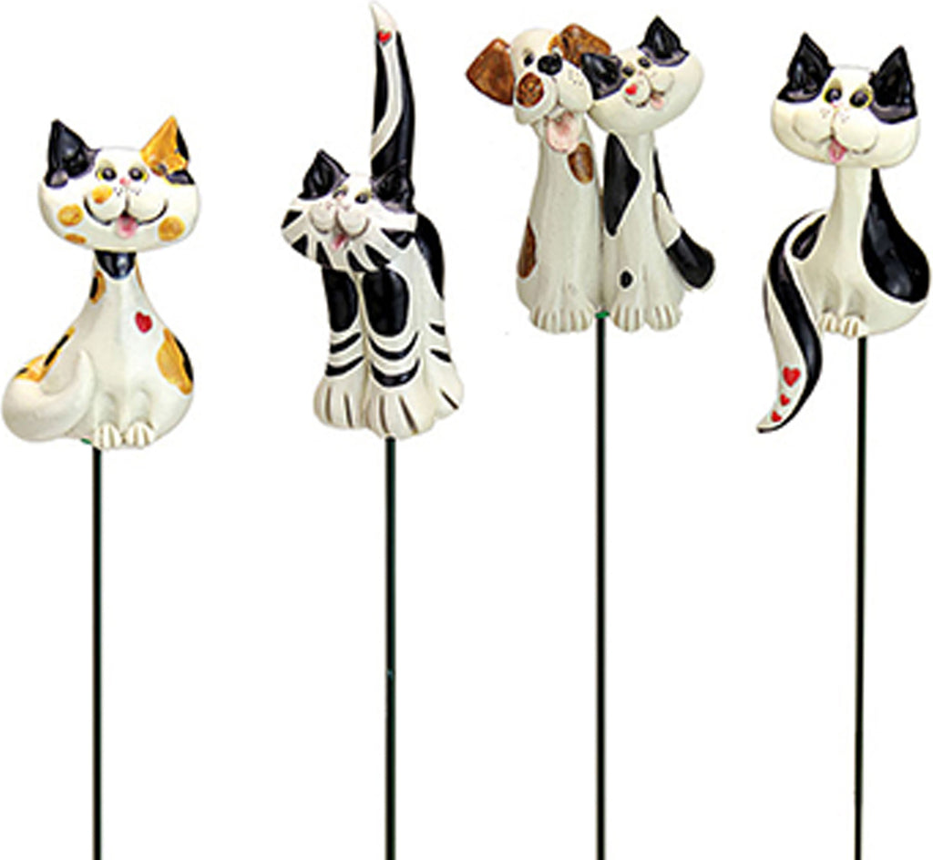 Exhart-Pence Pets Cat Plant Stake In Countertop Display