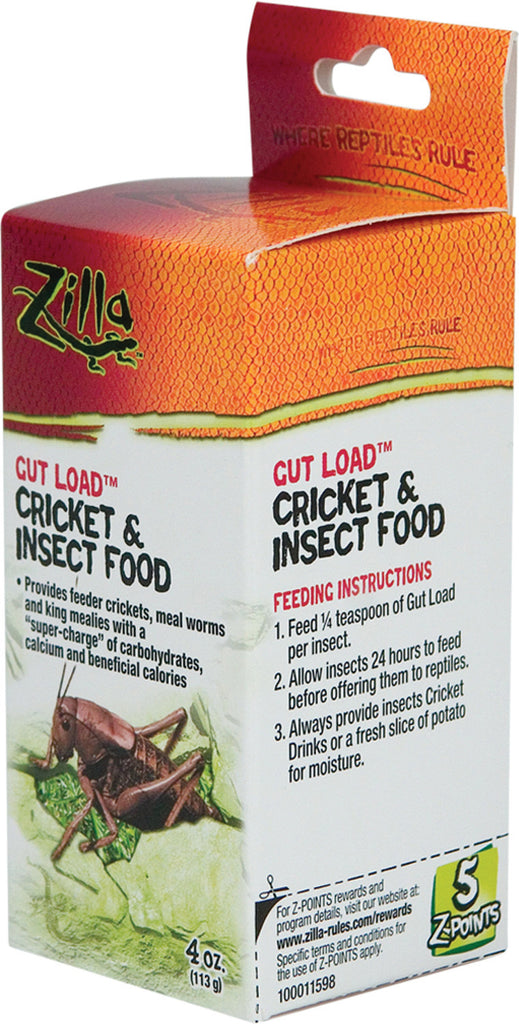 Zilla - Gut Load Cricket And Insect Food