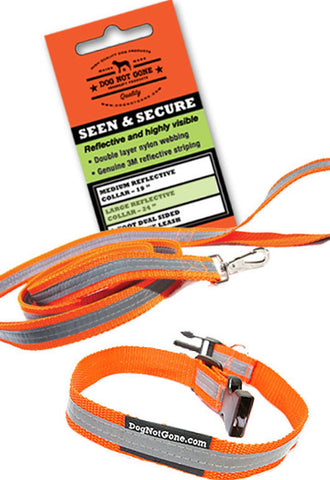 Dog Not Gone - Reflective Leash