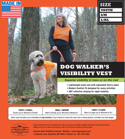 Dog Not Gone - Walker Visibility Vest