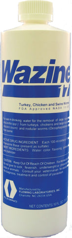 Fleming Ltd       D - Wazine 17 Turkey Chicken & Swine Wormer