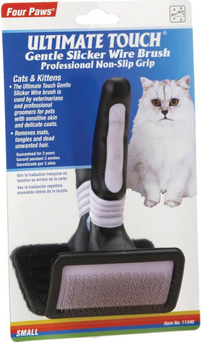 Four Paws Products Ltd - Ultimate Touch Slicker Wire Brush For Cats