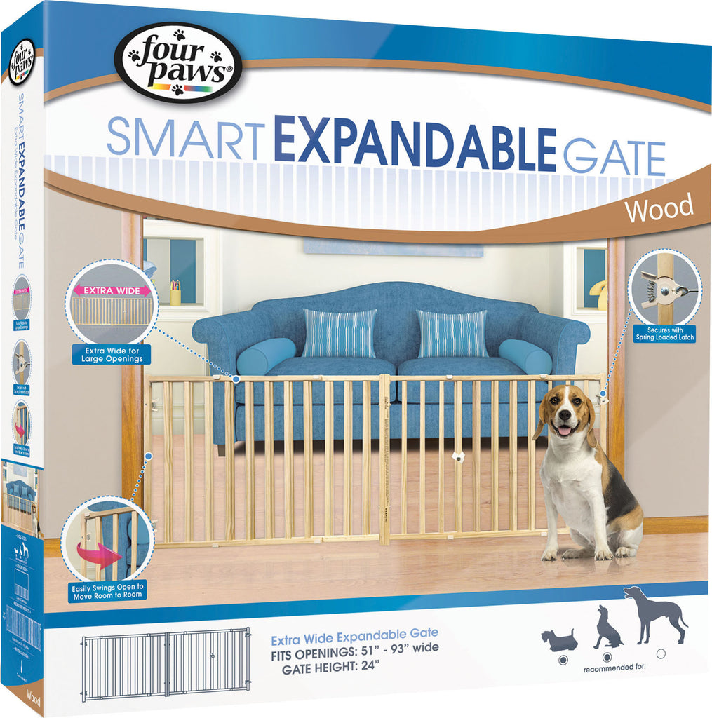 Four Paws Products Ltd - Extra Wide Expandable Gate