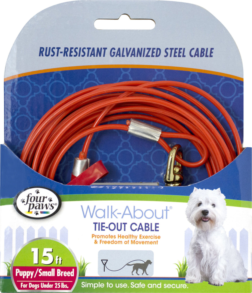 Four Paws - Container - Four Paws Tie Out Cable- Puppy