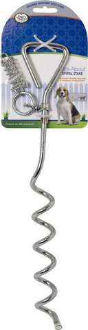 Four Paws - Container - Four Paws Walk-about Spiral Tie-out Stake