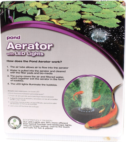 Oase-Living Water-Pond Aerator With Led Lights