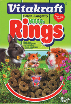 Vitakraft Pet Prod Co Inc - Nibble Rings Small Animal Treat