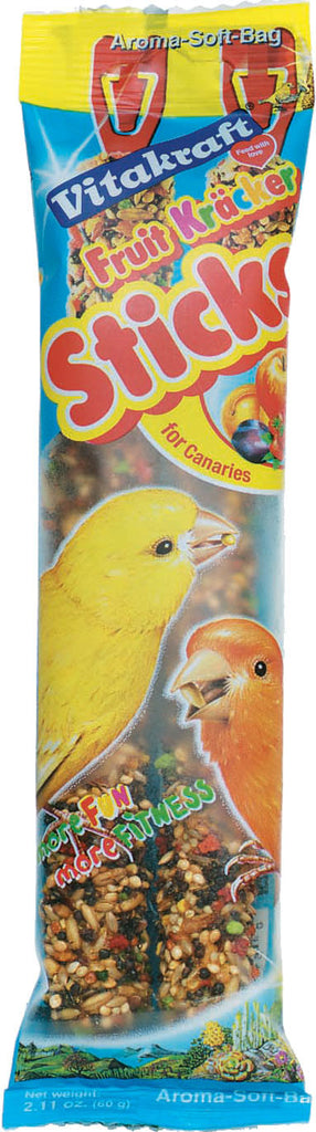 Vitakraft Pet Prod Co Inc - Fruit Kracker Sticks-canary