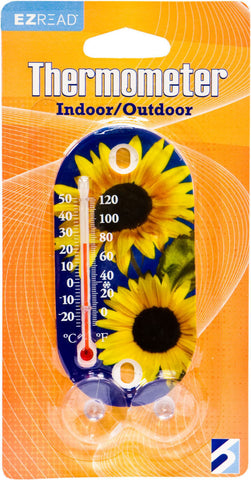 Headwind Consumer - Suction Cup Thermometer Sunflowers