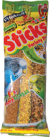 Vitakraft Pet Prod Co Inc - Kracker Stick Variety Pack - Parakeet