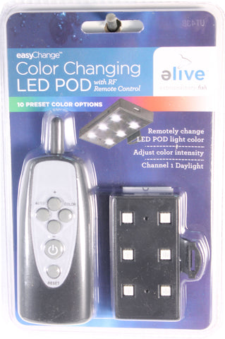 Elive Llc.-Color Changing Led Light Pod With Remote