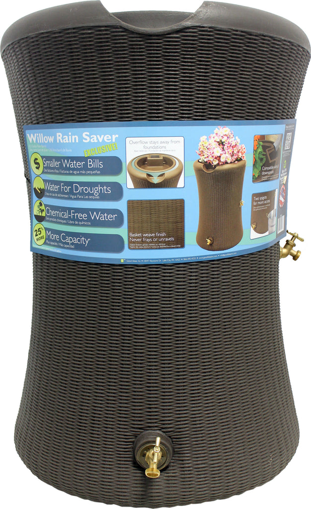 Good Ideas Inc - Impressions Willow Rain Barrel