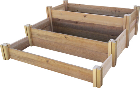 Gronomics Llc - Multi-level Rustic Raised Garden Bed