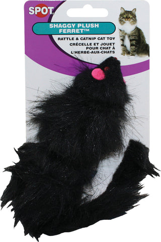 Ethical Cat-Shaggy Plush Ferret Cat Toy