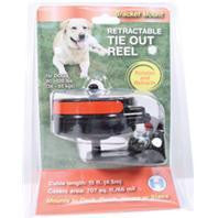 Lixit Corp - Howard Pet - Reflective Retractable Tie Out Reel With Bracket