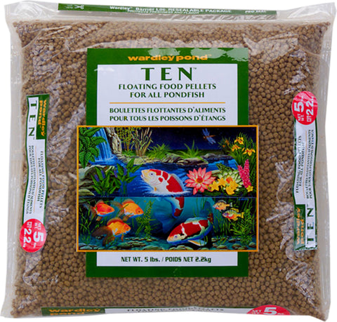 Wardley Corp/pond - Ten Pond Pellets Floating Fish Food