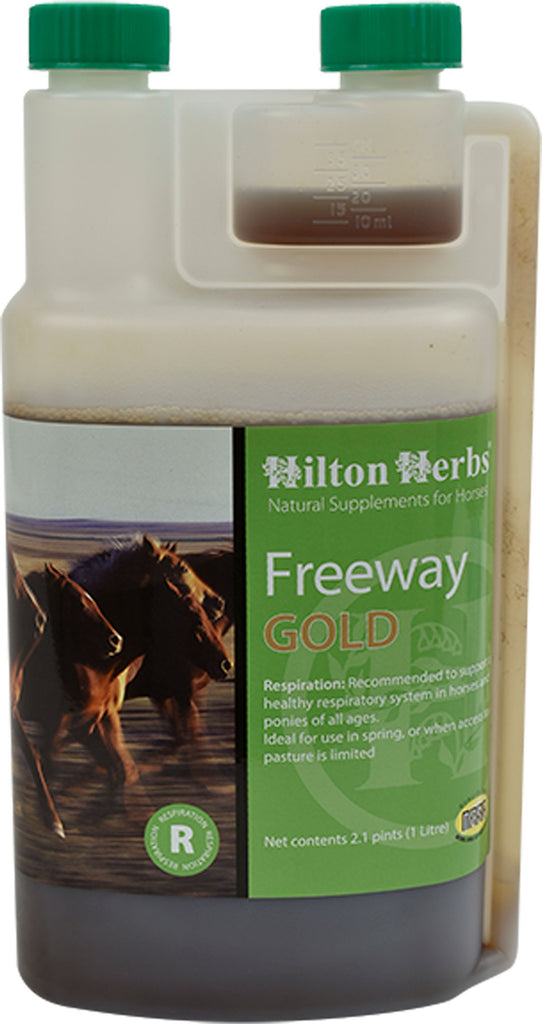 Hilton Herbs Ltd - Freeway Gold Respiratory Supplement For Horses