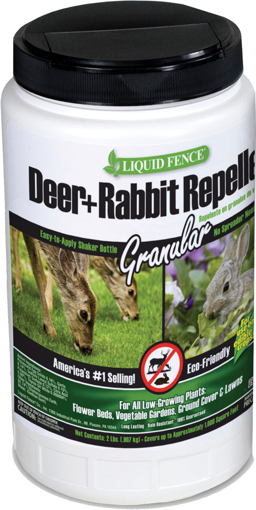 Liquid Fence - Liquid Fence Deer & Rabbit Repellent Granular