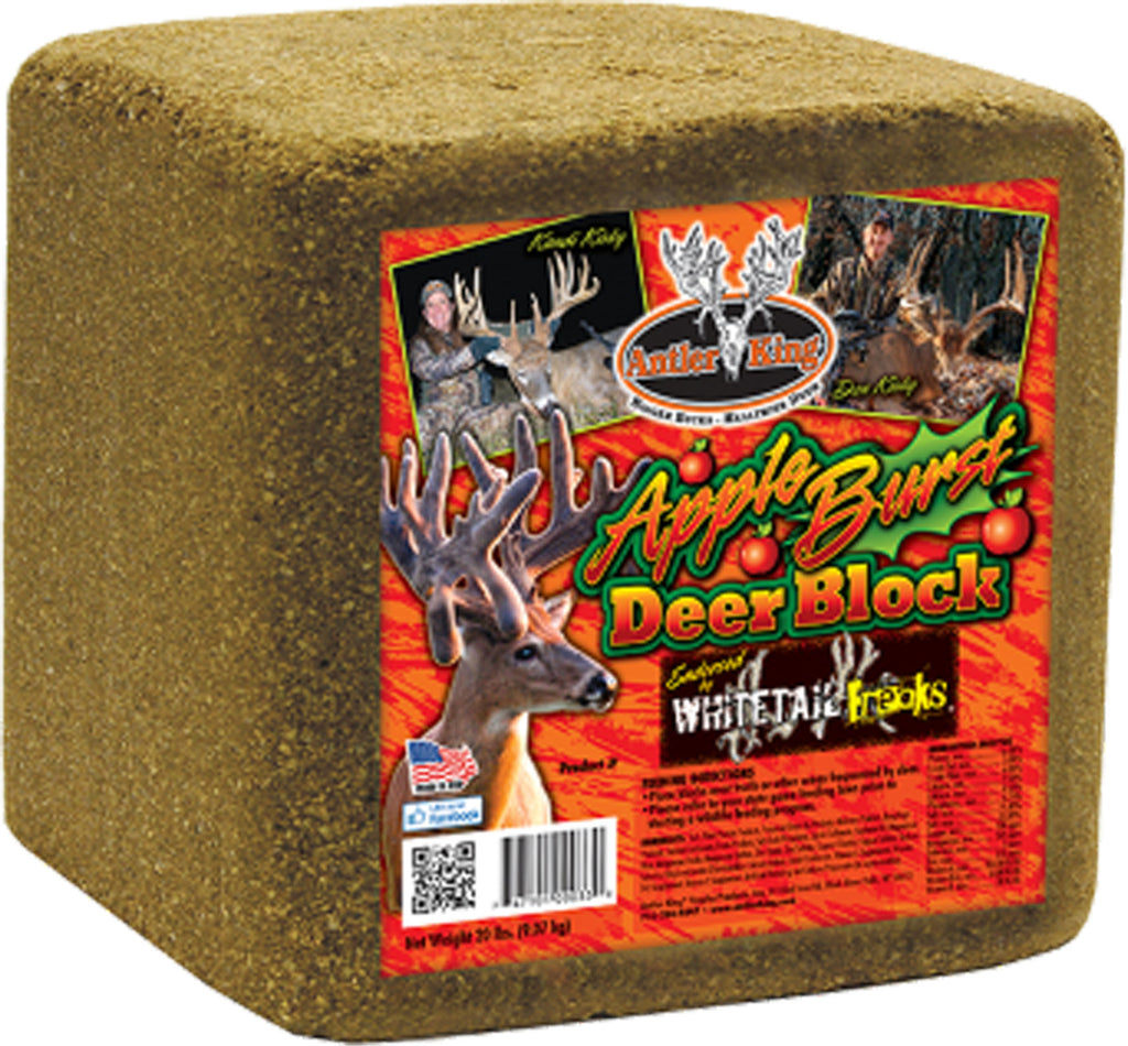 Antler King Trophy Prdct - Apple Burst Mineral Deer Block