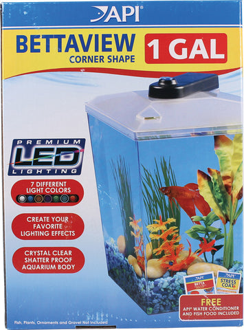 Kollercraft - Bettaview Corner Shaped Aquarium Kit