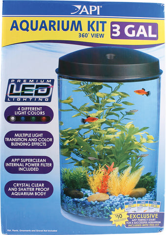 Kollercraft - 360 Degrees View Round Aquarium Kit