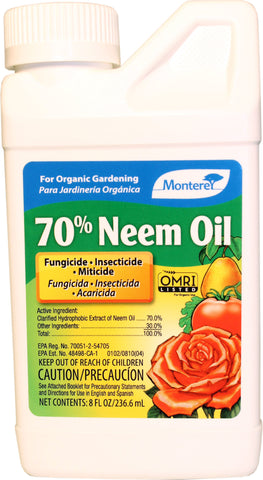 Monterey               P - Monterey 70% Neem Oil