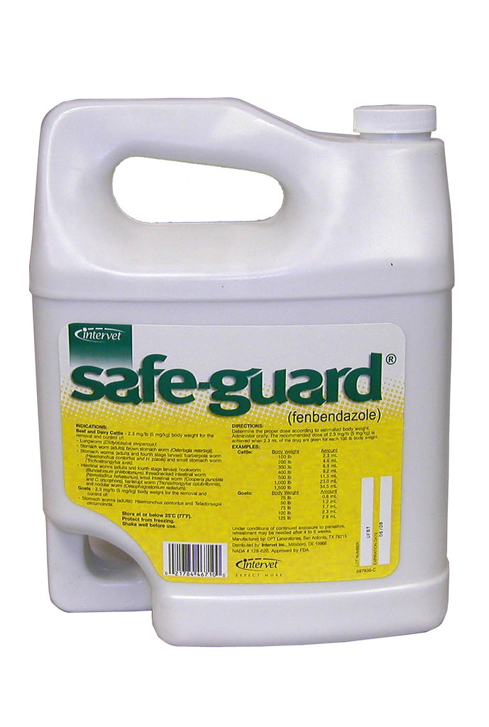 Merck Ah Cattle       D - Safe-guard Suspension Cattle & Sheep Dewormer