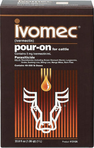 Merial Inc - Ivomec Parasiticide Pour-on For Cattle