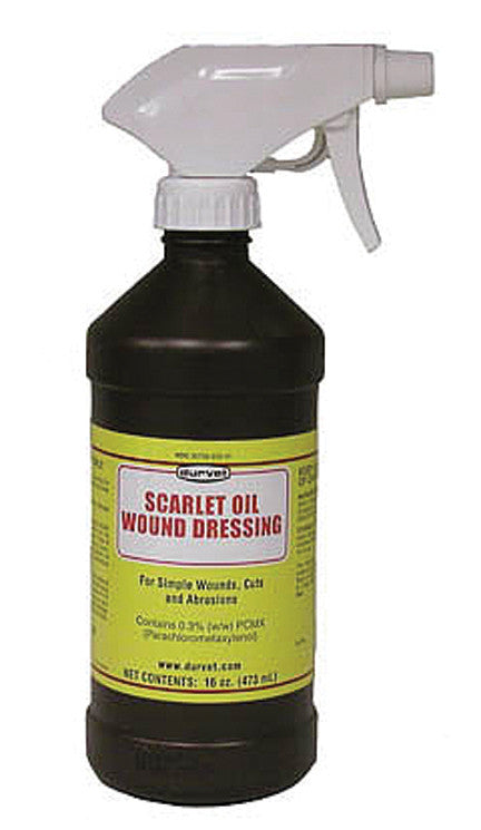 Durvet Inc              D - Scarlet Oil Wound Dressing