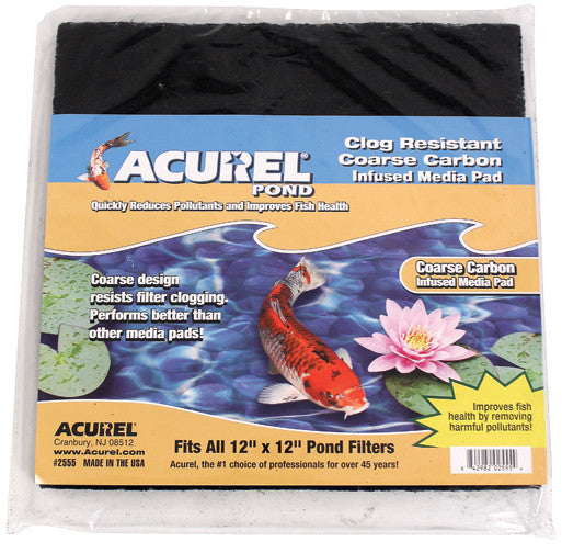 Loving Pets Corp - Pond - Acurel Pond Clog Resistant Infused Media Pad