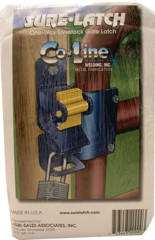 Co-line Mfg Co-Lockable 1-way Gate Latch