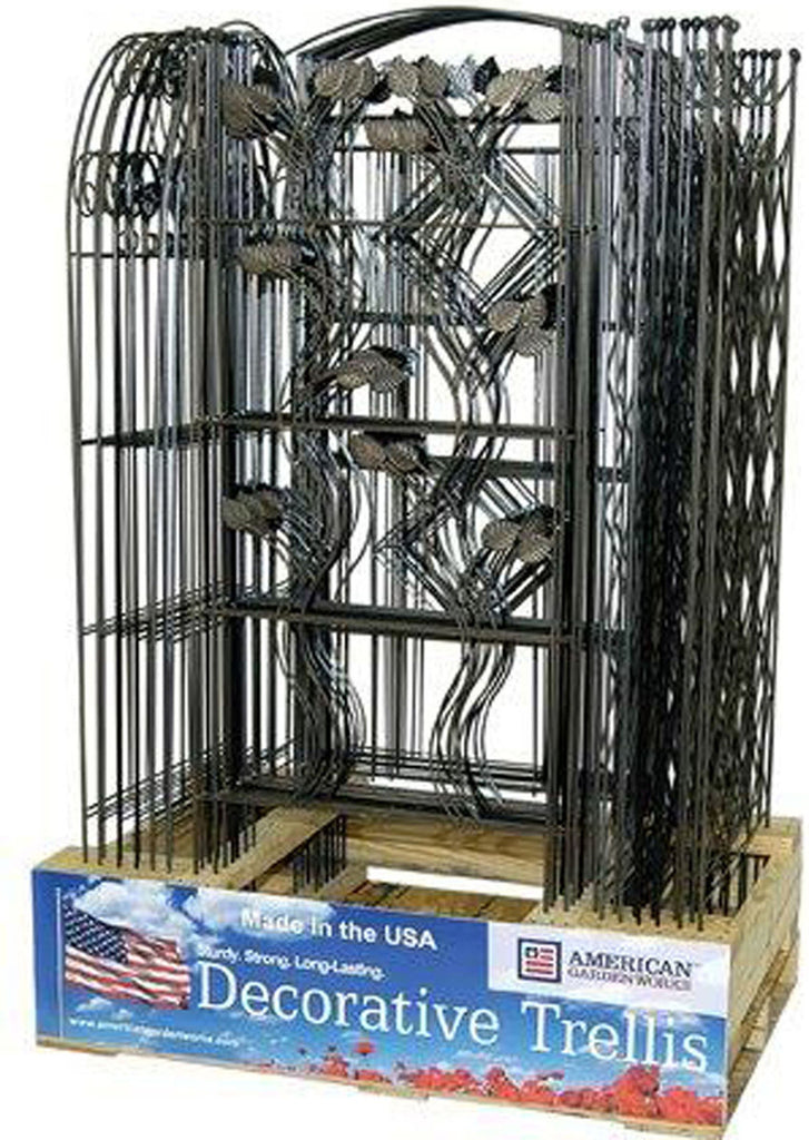 American Gardenworks - Decorative Trellis Pallet Display Deal