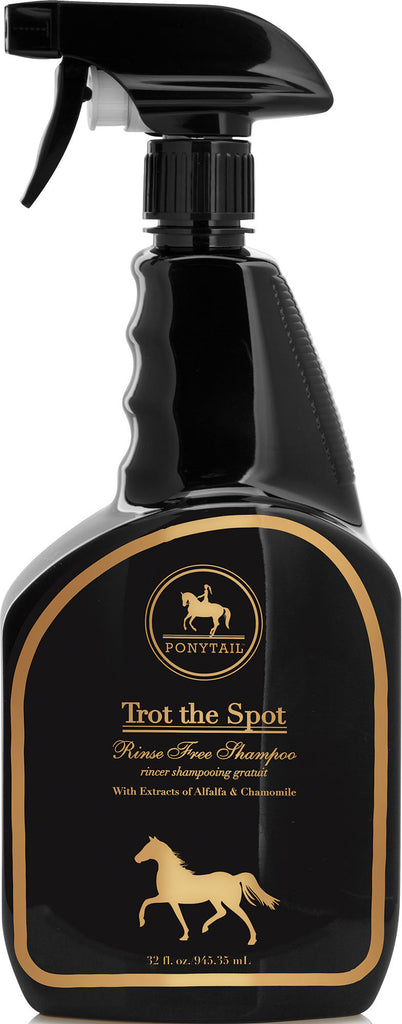 Ponytail & Puppytails - Trot The Spot Rinse Free Shampoo For Horses