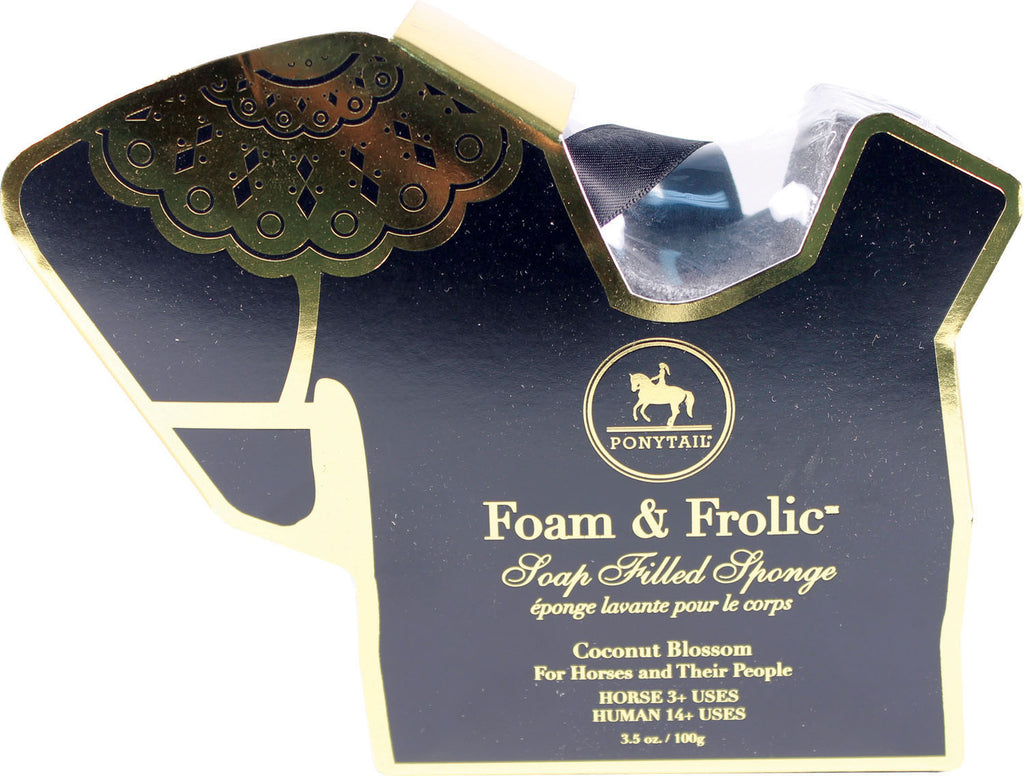 Ponytail & Puppytails - Foam And Frolic Soap Filled Sponge